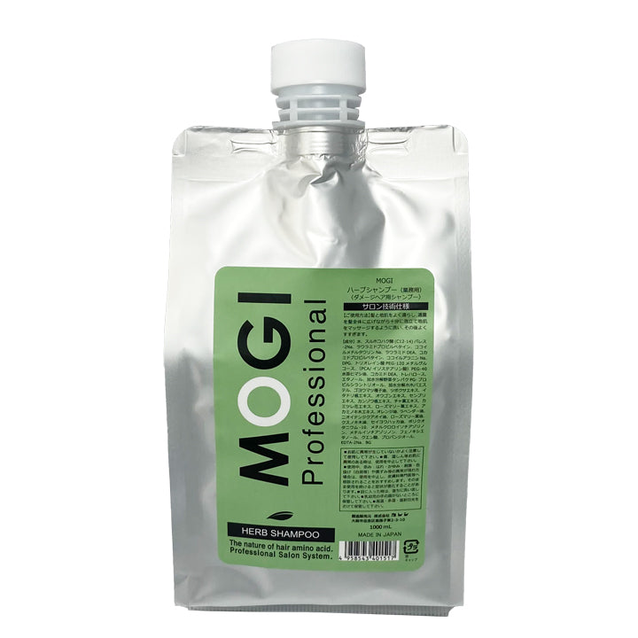 MOGI ハーブシャンプー 1,000ｍL （詰め替え用 ）【ノンシリコン 弱酸性 アミノ酸】